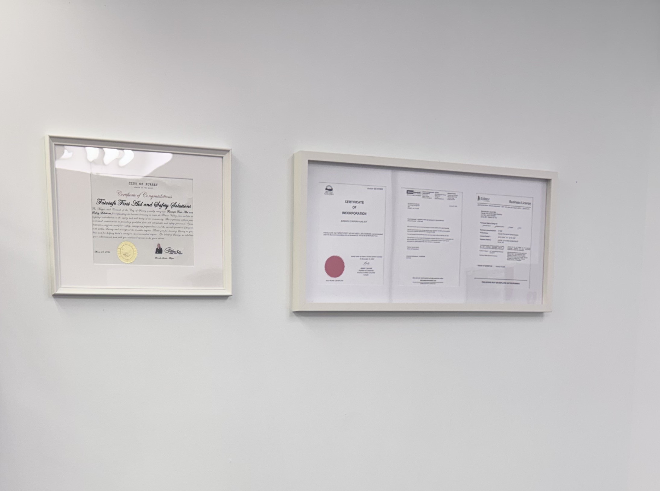 FAIRSAFE Certifications